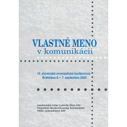 Vlastné meno v komunikácii