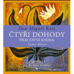 Čtyři dohody - pracovní kniha (1x Audio na CD - MP3)