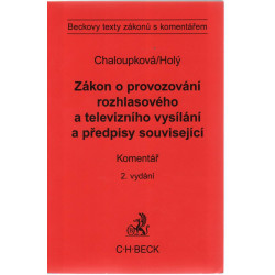 Zákon o provozování rozhlasového a televizního vysílání a předpisy související.