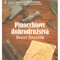Pinocchiove dobrodružstvá (4x Audio na CD)
