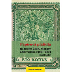 Papírová platidla na území Čech, Moravy a Slovenska 1900 - 2019 (brožovaná)