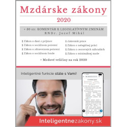 Mzdárske zákony 2020