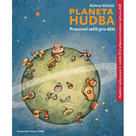 Planeta hudba (Pracovní sešit pro děti)