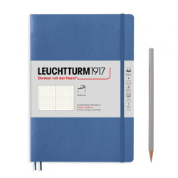 Notebooks Softcover Medium-denim, dotted
