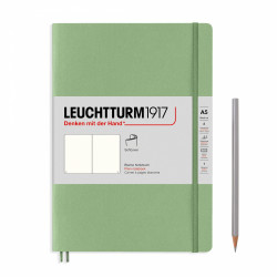 Notebooks Softcover Medium-sage, plain