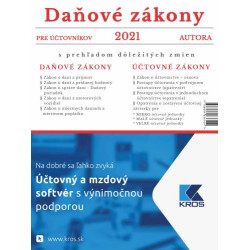 Daňové zákony 2021 pre účtovníkov