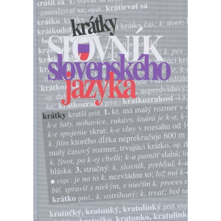 Krátky slovník slovenského jazyka