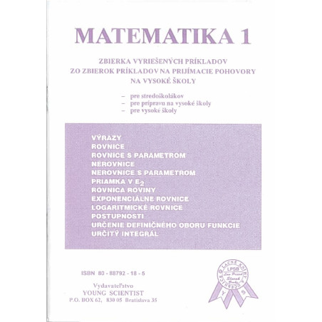 Matematika 1