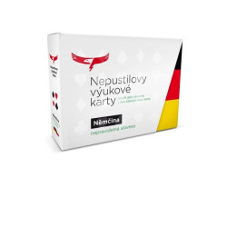 Nemčina - výukové hrací karty - nepravidelná slovesa