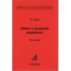 Zákon o soudních poplatcích. Komentář