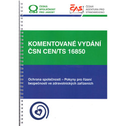 Komentované vydání ČSN CEN/TS 16850