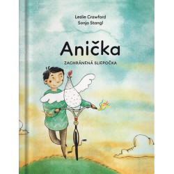 Anička, zachránená sliepočka