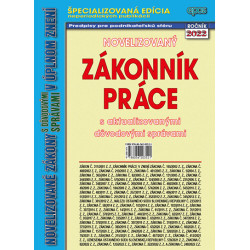 Novelizovaný Zákoník práce 15/2022