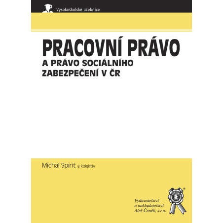 Pracovní právo a právo sociálního zabezpečení v ČR