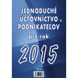 Jednoduché účtovníctvo podnikateľov pre rok 2015