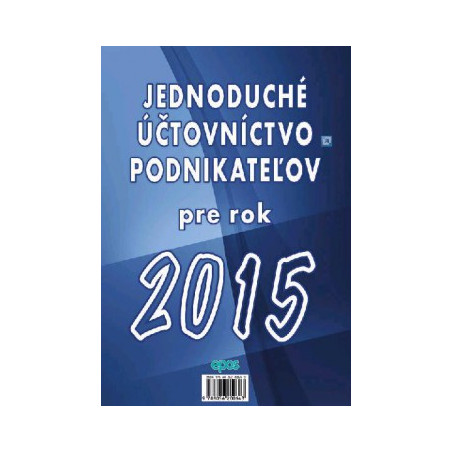 Jednoduché účtovníctvo podnikateľov pre rok 2015