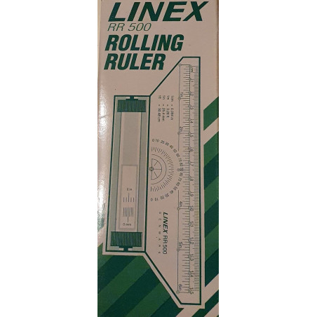 LINEX Pravítko valivé 15 cm
