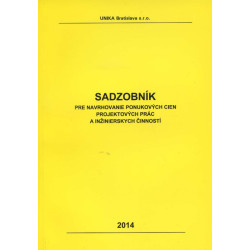 Sadzobník pre navrhovanie ponukových cien projektových prác a inžinierskych činností