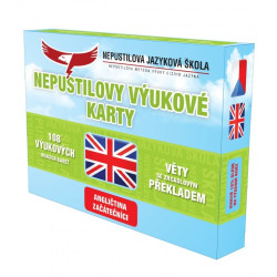 Angličtina - výukové hrací karty - začátečníci