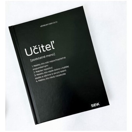 Učiteľský diár 23/24 - Učiteľ (podstatné meno)