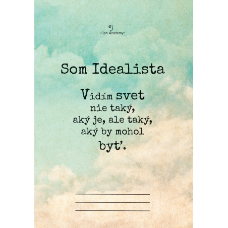 Som Idealista - zošit