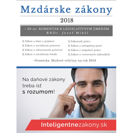Mzdárske zákony 2018