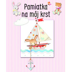 Pamiatka na môj krst - ružová (2. vydanie)