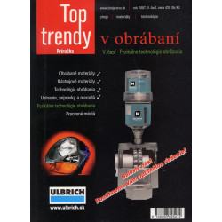 Top trendy v obrábaní V. časť - fyzikálne technológie obrábania