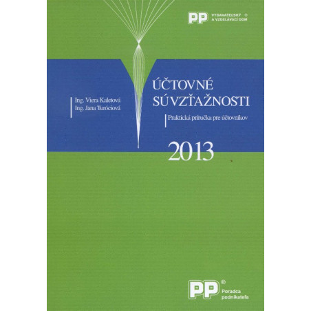 Účtovné súvzťažnosti 2013