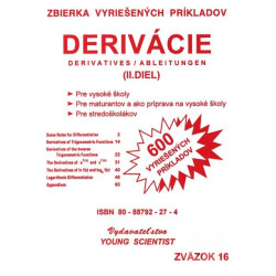 Derivácie II. diel