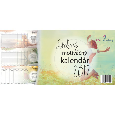 Stolový motivačný kalendár 2017